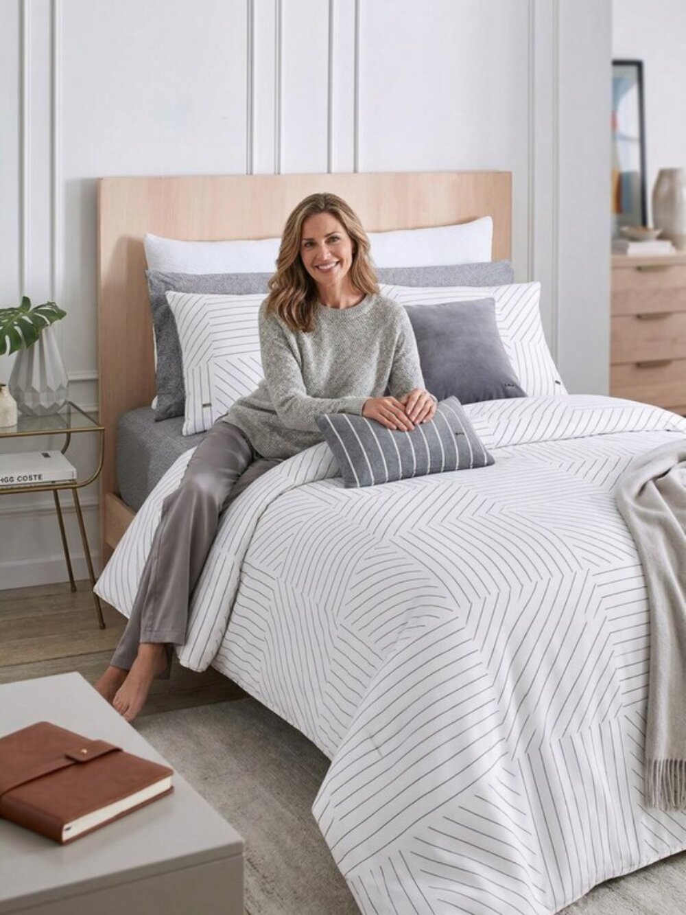 LACOSTE Guethary Twin XL Comforter Set Bedding